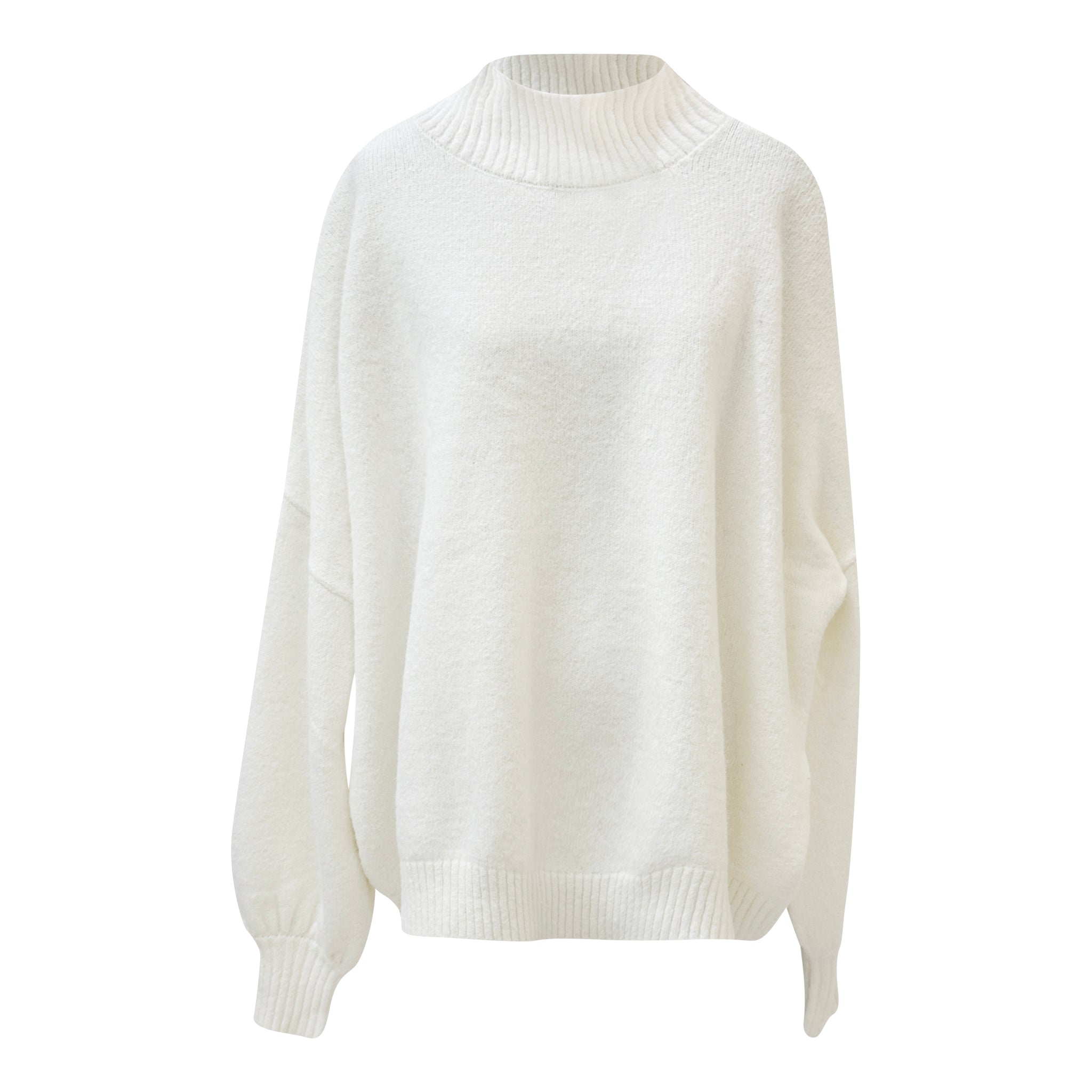 oversized turtleneck jumper
