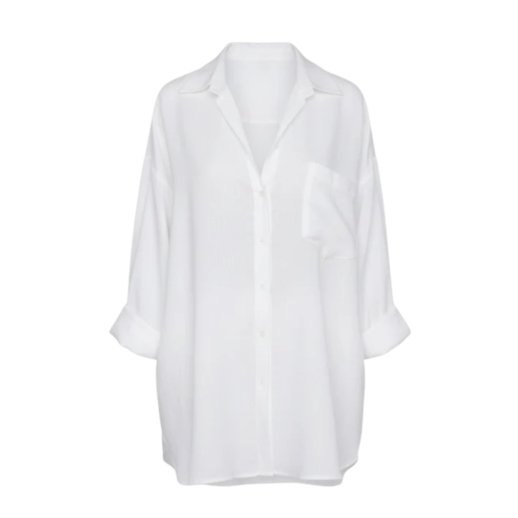 oversized linen shirt