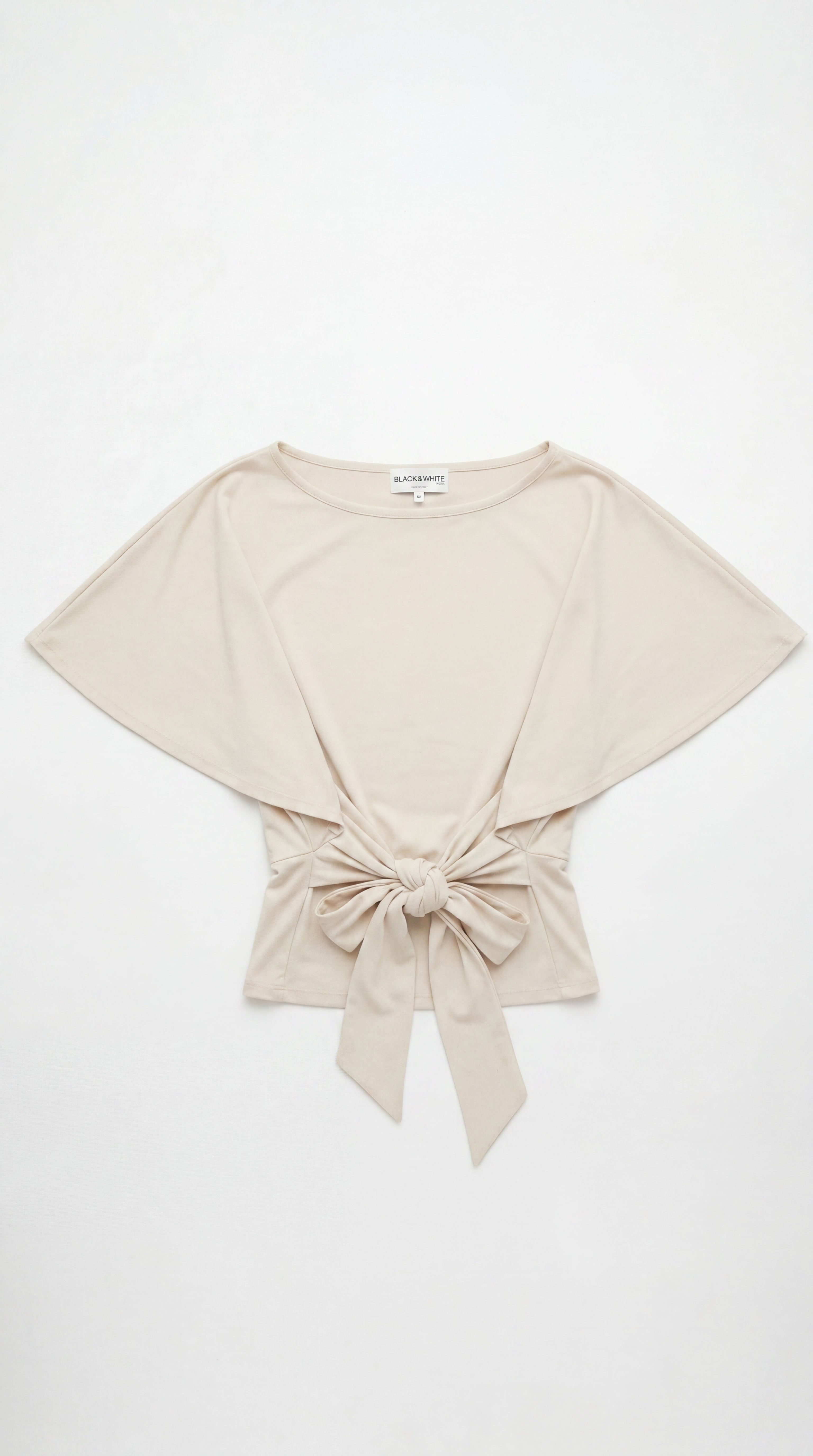 off shoulder tie top
