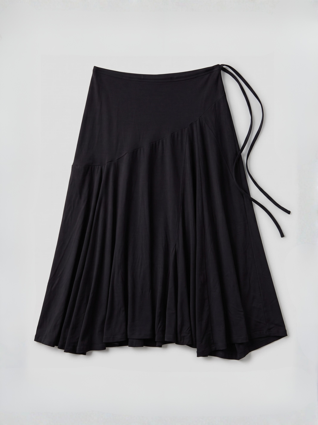 low waist midi skirt