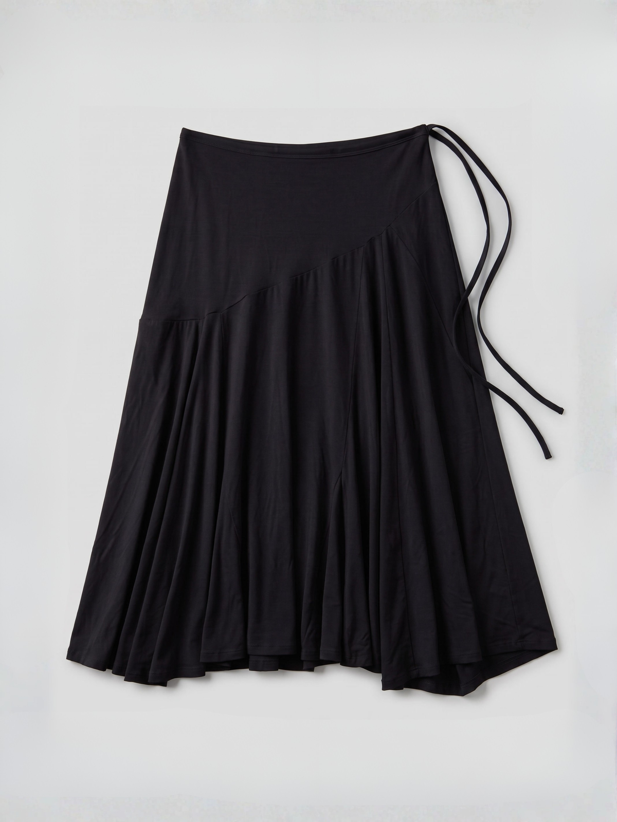 low waist midi skirt