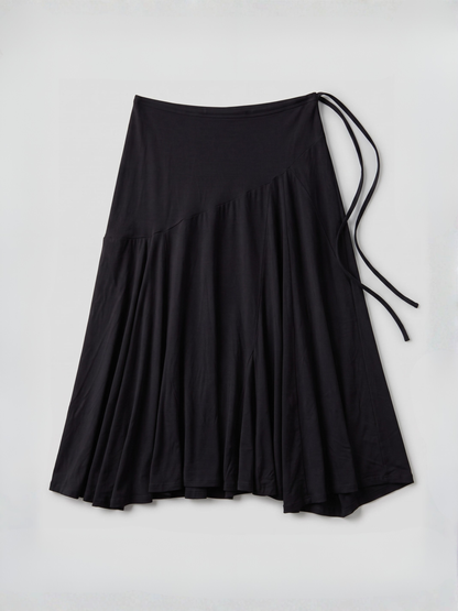 low waist midi skirt