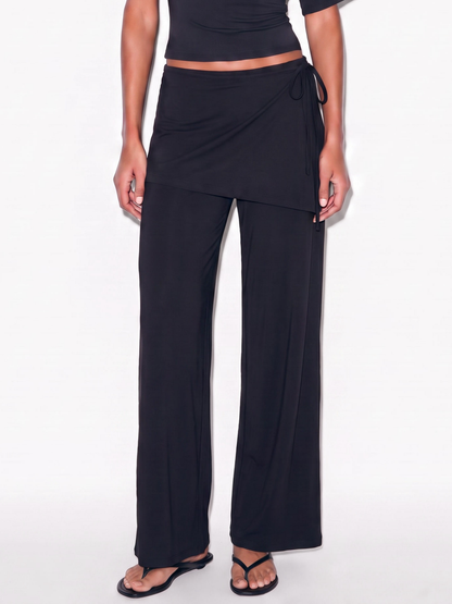 low waist skirt pants