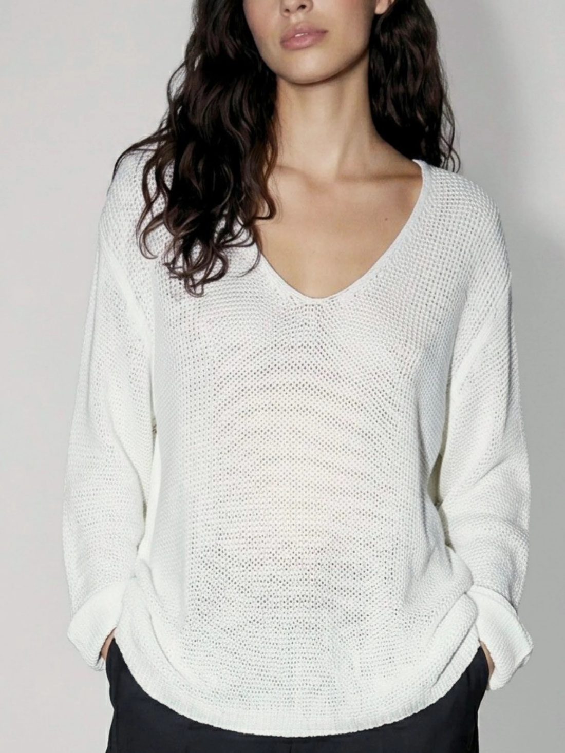hampton cotton sweater