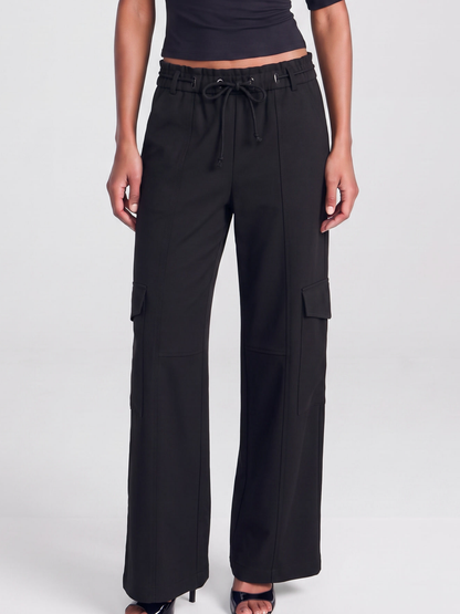 wide leg cargo pants