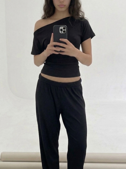 off shoulder top