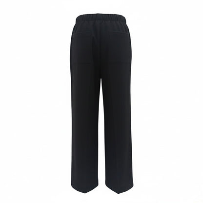 elastic waist tailored pant