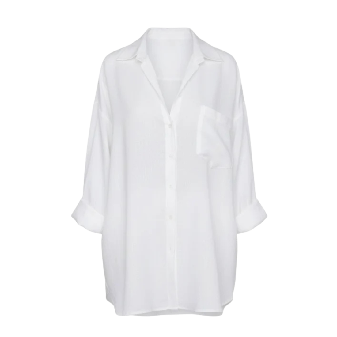 oversized linen shirt