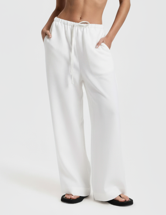 linen drawstring pant