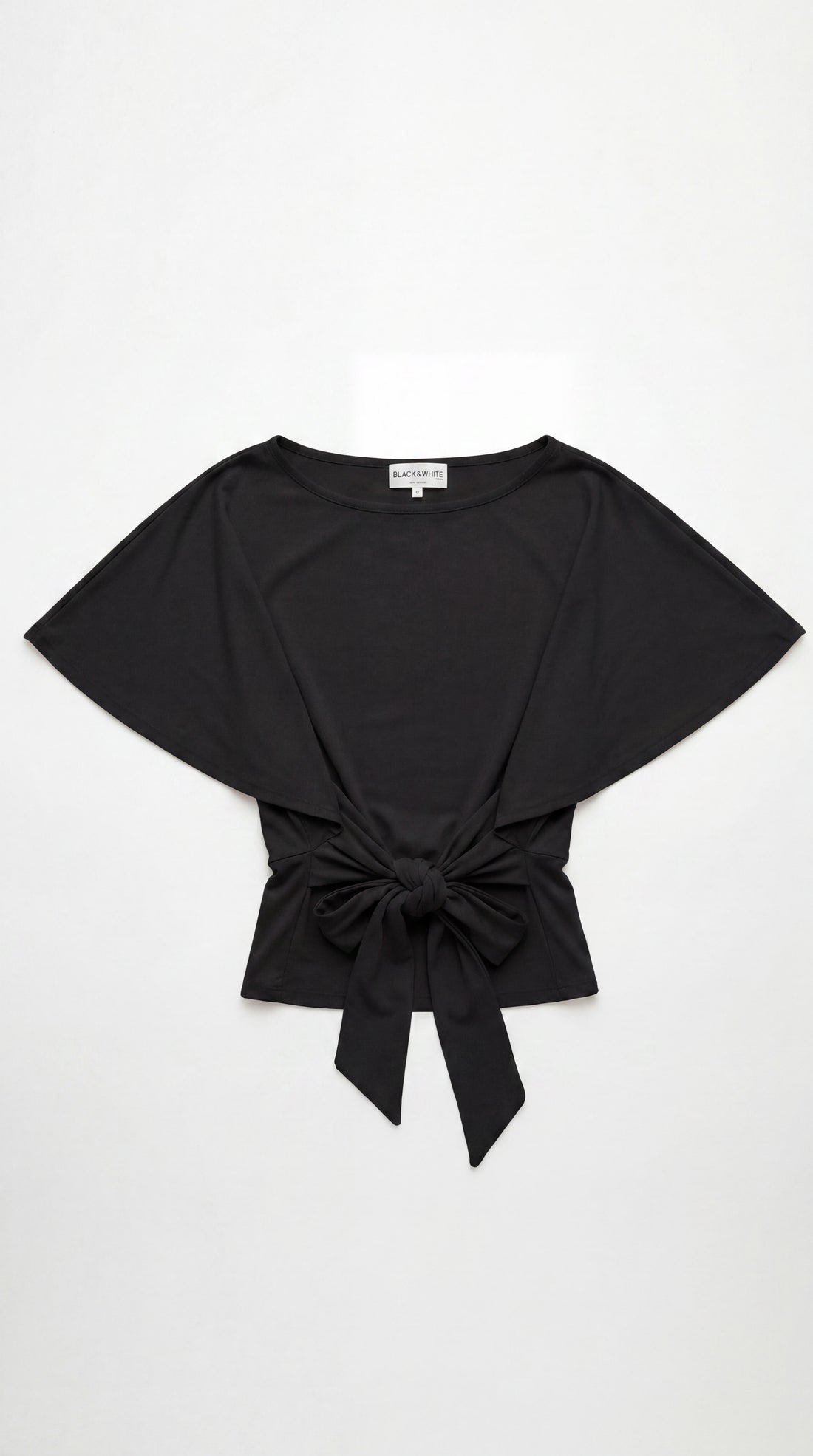 off shoulder tie top
