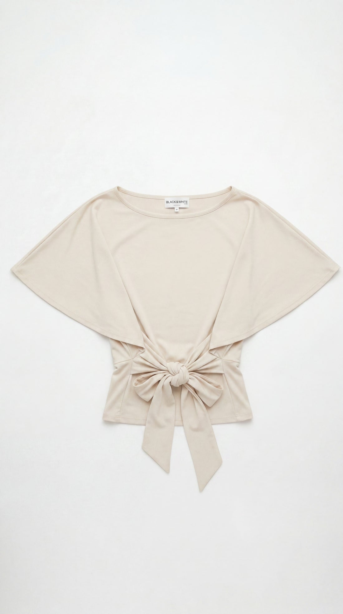 off shoulder tie top