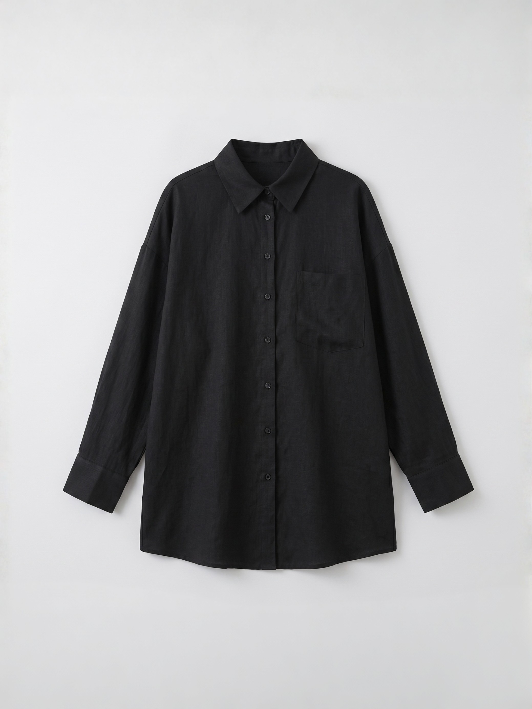 oversized linen shirt