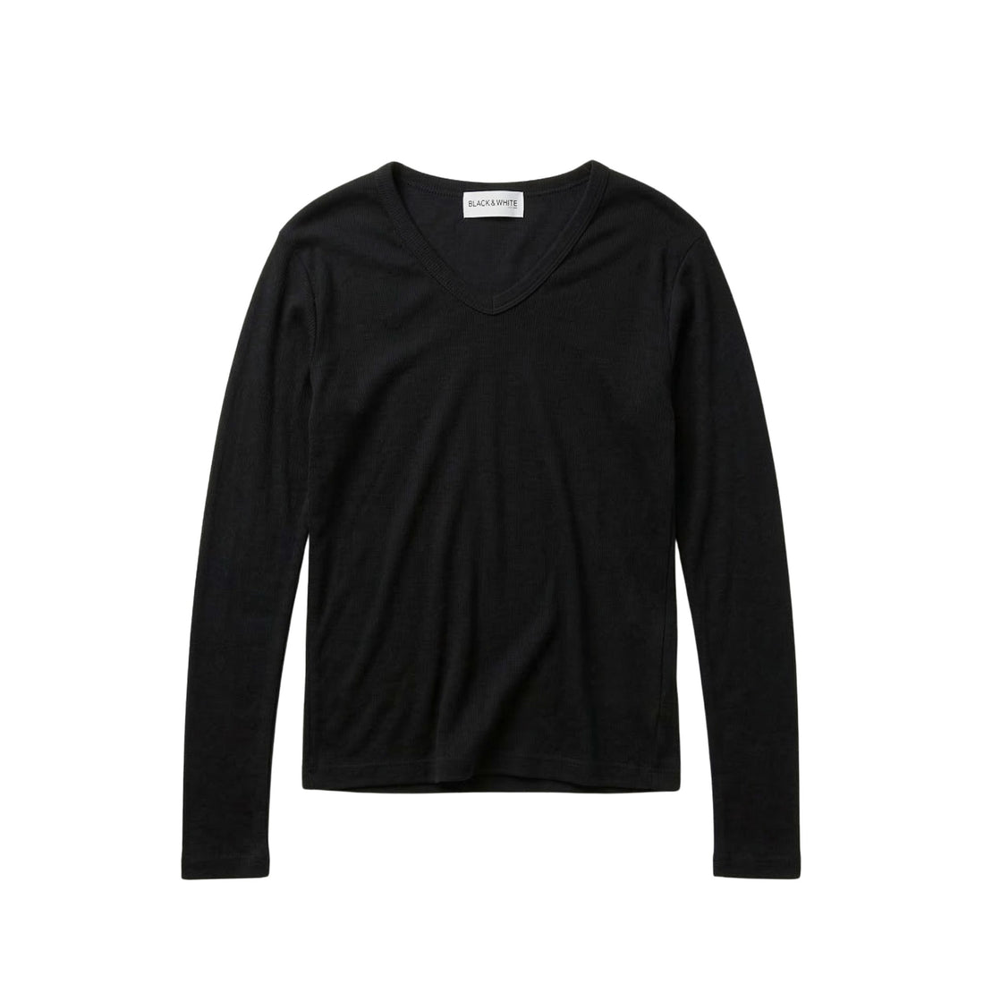 v neck long sleeve