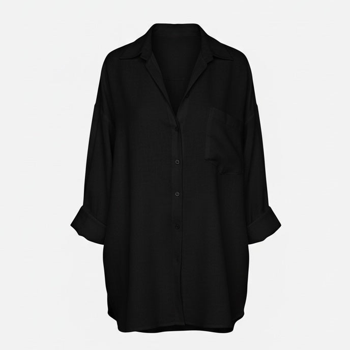 oversized linen shirt