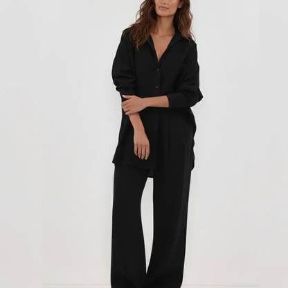 oversized linen shirt