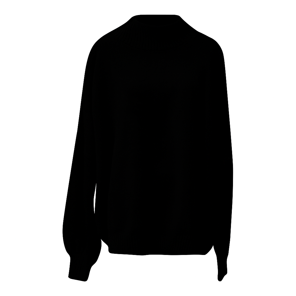 oversized turtleneck jumper