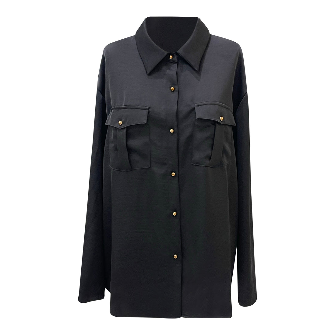cargo satin shirt