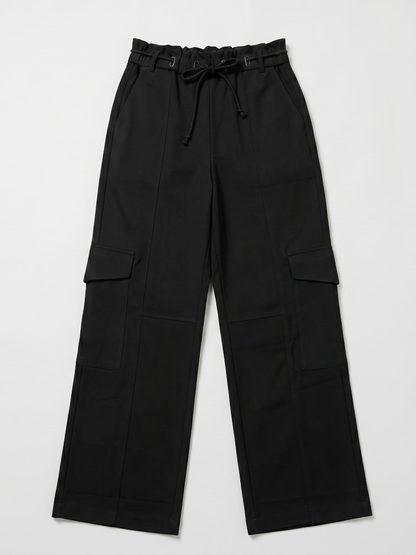 wide leg cargo pants